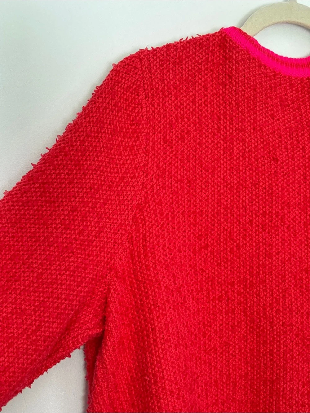 Lilly Pulitzer Nalayna Bouclé Cardigan Size XL Fuzzy Preppy Pocket Cozy Layering